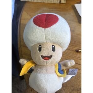 Nintendo Mario Brothers 2017 Toad 10" Plushie Toy